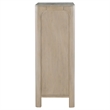 Pemberly Row 5-drawer Wood Bedroom Chest in Weathered Mango Brown