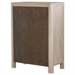 Pemberly Row 5-drawer Wood Bedroom Chest in Weathered Mango Brown