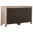 Pemberly Row 4-Piece Wood Queen Canopy Bedroom Set in Mango Brown