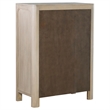 Pemberly Row 5-Piece Wood Queen Canopy Bedroom Set in Mango Brown