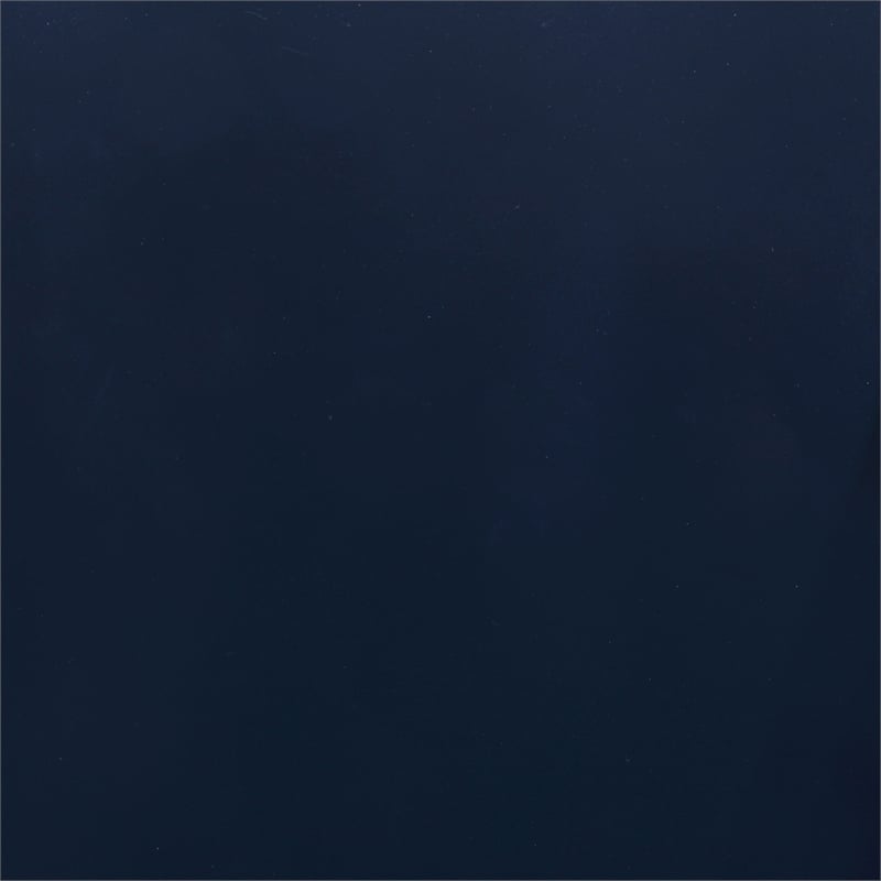 Pemberly Row 2-Drawer Wood Twin over Full Bunk Bed in Navy Blue