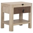 Pemberly Row 4-Piece California King Bedroom Set in Weathered Mango Brown