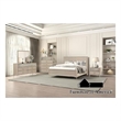 Pemberly Row 5-Piece Queen Bedroom Set with Chest in Natural Oak Brown