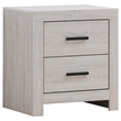 Pemberly Row 4-Piece Queen Storage Bedroom Set in Coastal White and Bronze