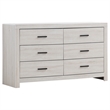 Pemberly Row 4-Piece Queen Storage Bedroom Set in Coastal White and Bronze