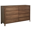 Pemberly Row 4-Piece Queen Set with Beige Upholstery in Walnut Brown