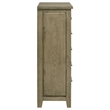 Pemberly Row 5-Drawer Rustic Wood Bedroom Chest in Vineyard Oak Brown