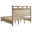 Pemberly Row 4-Piece Eastern King Storage Bedroom Set in Vineyard Oak Brown