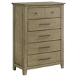 Pemberly Row 5-Piece Queen Storage Bedroom Set in Vineyard Oak Brown