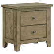 Pemberly Row 4-Piece Queen Storage Bedroom Set in Vineyard Oak Brown