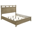 Pemberly Row 4-Piece Eastern King Bedroom Set in Vineyard Oak Brown