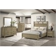 Pemberly Row 5-Piece Queen Bedroom Set in Vineyard Oak Brown