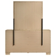 Pemberly Row 6-Drawer Bedroom Dresser with Mirror in Light Oak Brown