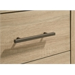 Pemberly Row 6-Drawer Bedroom Dresser with Mirror in Light Oak Brown