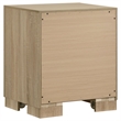 Pemberly Row 5-Piece Eastern King Bedroom Set in Light Oak and Tan