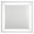 Pemberly Row 5-Piece Eastern King LED Bedroom Set in White High Gloss