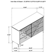 Pemberly Row 4-Piece Eastern King LED Bedroom Set in White High Gloss