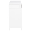 Pemberly Row 8-Drawer Contemporary Bedroom Dresser Cabinet in White