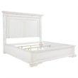 Pemberly Row 4-Piece Eastern King Bedroom Set in Vintage White