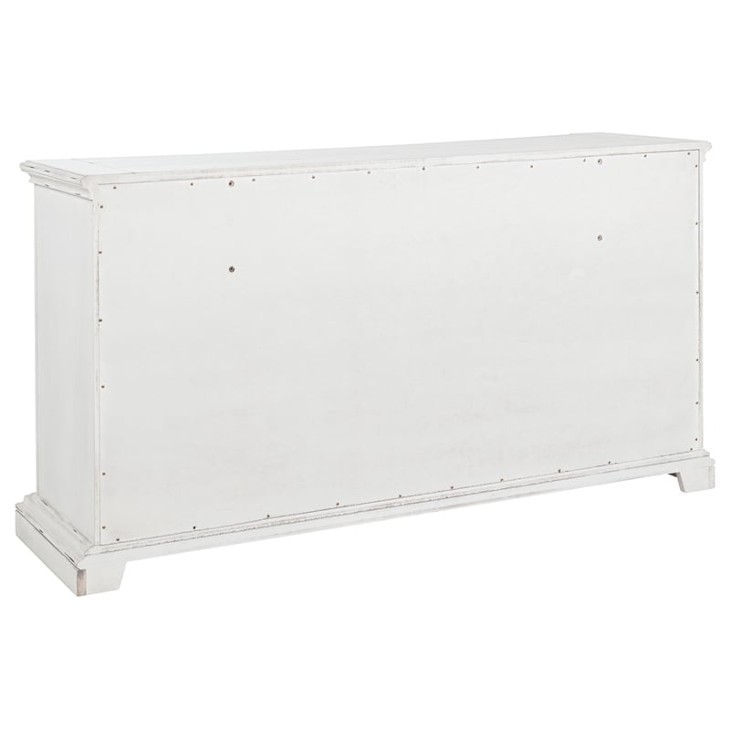 Pemberly Row 5-Piece Eastern King Bedroom Set in Vintage White