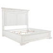 Pemberly Row 4-Piece Traditional Queen Bedroom Set in Vintage White