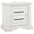 Pemberly Row 4-Piece Traditional Queen Bedroom Set in Vintage White
