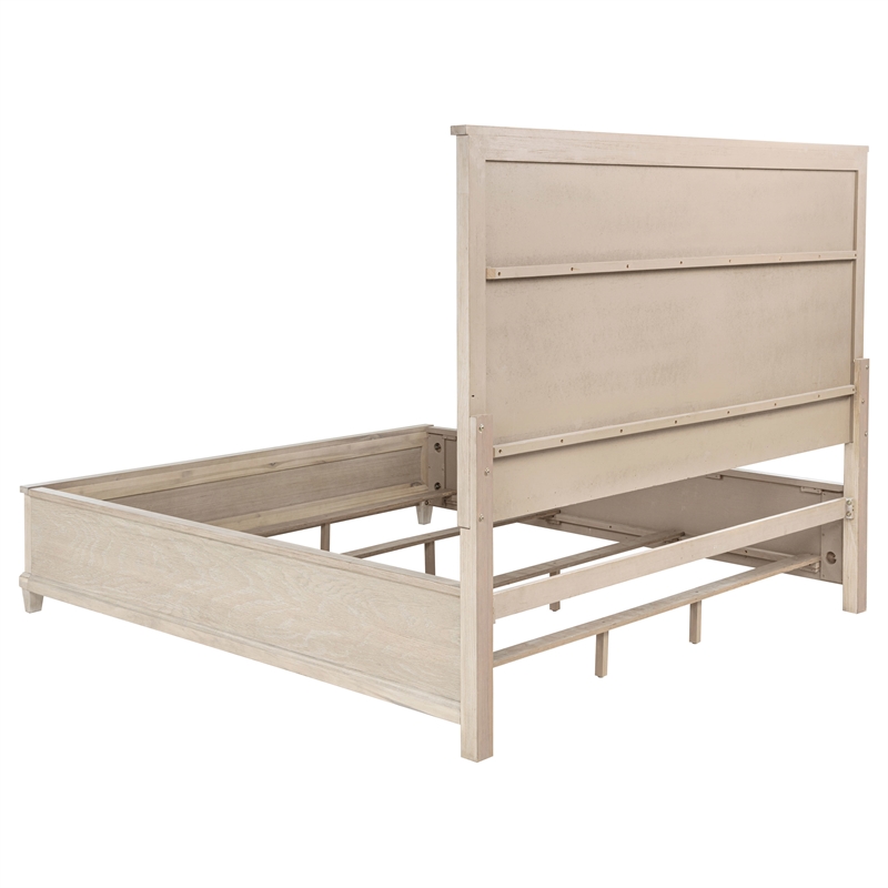Pemberly Row 5-Piece California King Bedroom Set in Washed Oak Brown