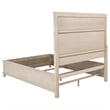 Pemberly Row 4-Piece Coastal Queen Bedroom Set in Washed Oak Brown