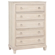 Pemberly Row 5-Piece Coastal Queen Bedroom Set in Washed Oak Brown
