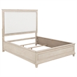 Pemberly Row 5-Piece Coastal Queen Bedroom Set in Washed Oak Brown