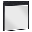Pemberly Row 5-Piece Wire-Brushed Queen Bedroom Set in Black