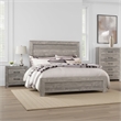 Pemberly Row 3-Piece Farmhouse Full Bedroom Set in Gray and Black
