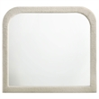 Pemberly Row 5-Piece Velvet Eastern King Bedroom Set in Ivory White