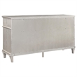 Pemberly Row 4-Piece Queen Bedroom Set in Silver Oak and Ivory