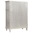 Pemberly Row 5-Piece Queen Bedroom Set in Silver Oak and Ivory