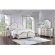Pemberly Row 4-Piece California King Bedroom Set in Silver Oak and Ivory