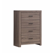 Pemberly Row 5-Piece Wood Queen Panel Bedroom Set in Barrel Oak