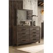Pemberly Row 4-Piece California King Bedroom Set in Golden Brown