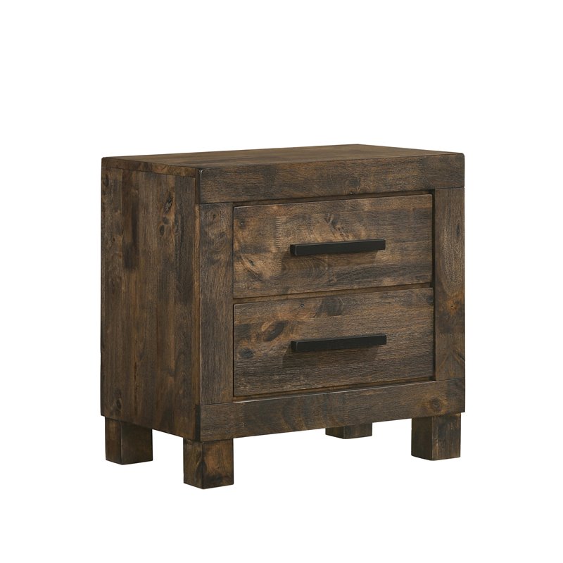 Pemberly Row 4-Piece California King Bedroom Set in Golden Brown