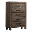 Pemberly Row 5-Piece California King Bedroom Set in Golden Brown