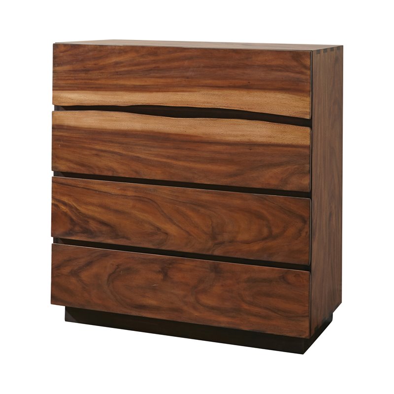 Pemberly Row 5-Piece California King Bedroom Set in Smokey Walnut