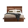 Pemberly Row California King Bed with Split Headboard in Smokey Walnut