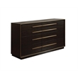 Pemberly Row 5-Piece Queen Velvet Bedroom Set in Smoked Peppercorn