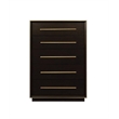 Pemberly Row 5-Piece Queen Velvet Bedroom Set in Smoked Peppercorn
