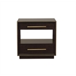 Pemberly Row 4-Piece Queen Velvet Bedroom Set in Smoked Peppercorn