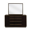Pemberly Row 4-Piece Queen Velvet Bedroom Set in Smoked Peppercorn