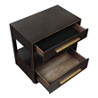 Pemberly Row 5-Piece Eastern King Bedroom Set in Smoked Peppercorn