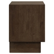 Pemberly Row 2-Drawer Nightstand Bedside Table in Warm Brown