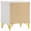 Pemberly Row 5-Piece Eastern King Wingback Bedroom Set in Beige and White