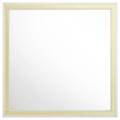 Pemberly Row 5-Piece Eastern King Wingback Bedroom Set in Beige and White